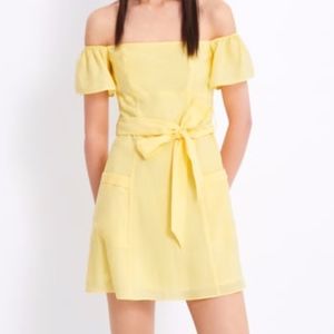 Zara Yellow Mini Dress